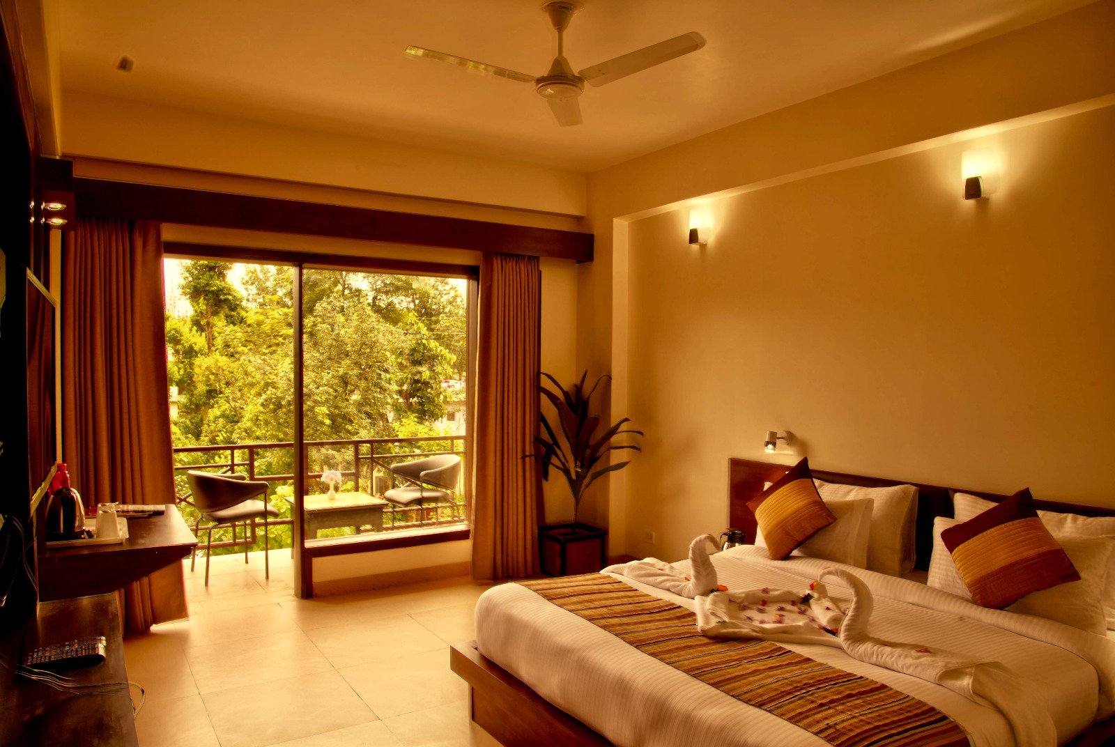 Chair and Fridge Area